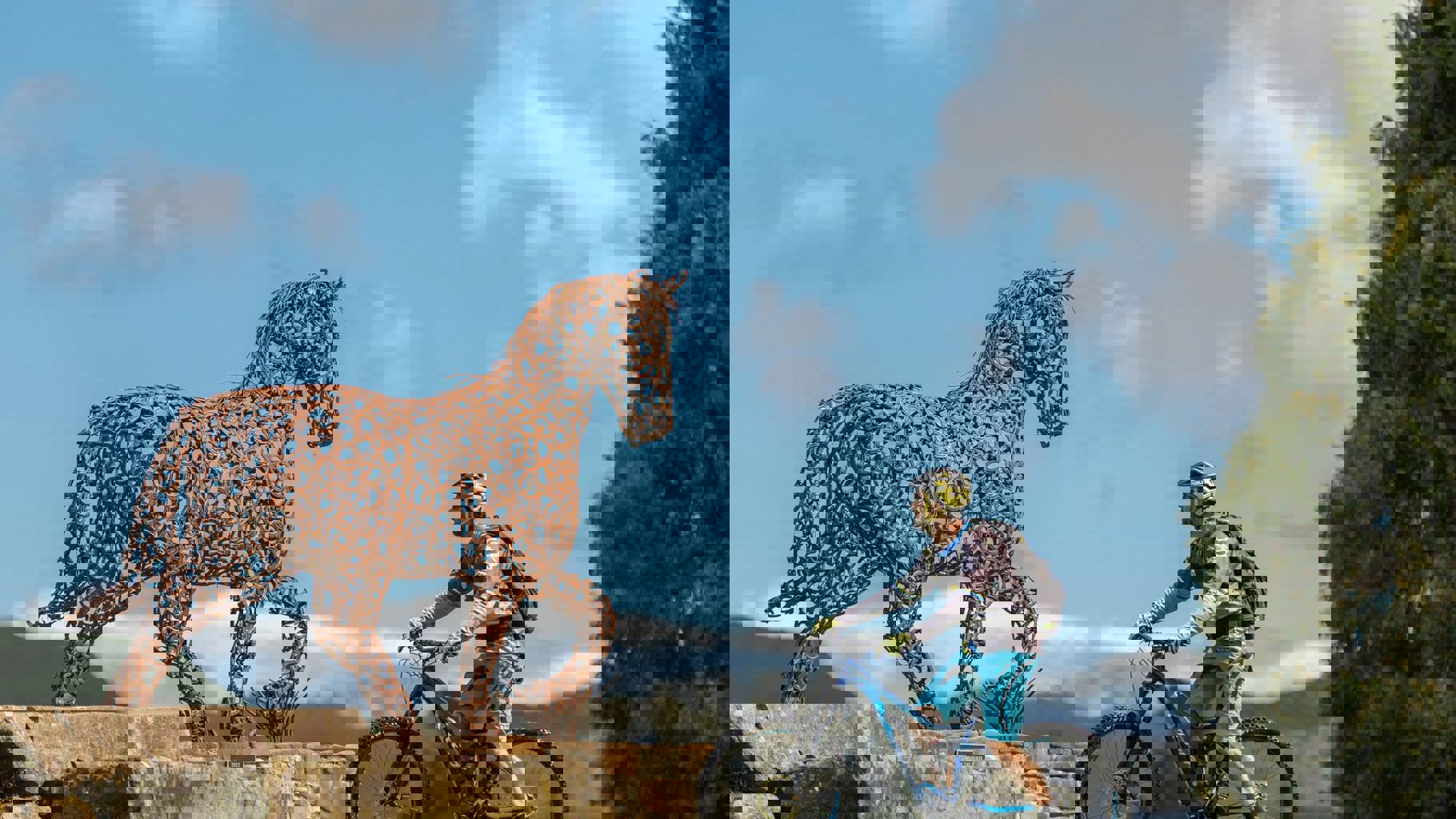 A cyclist On The Fishers Track Trail - Visit Ruapehu