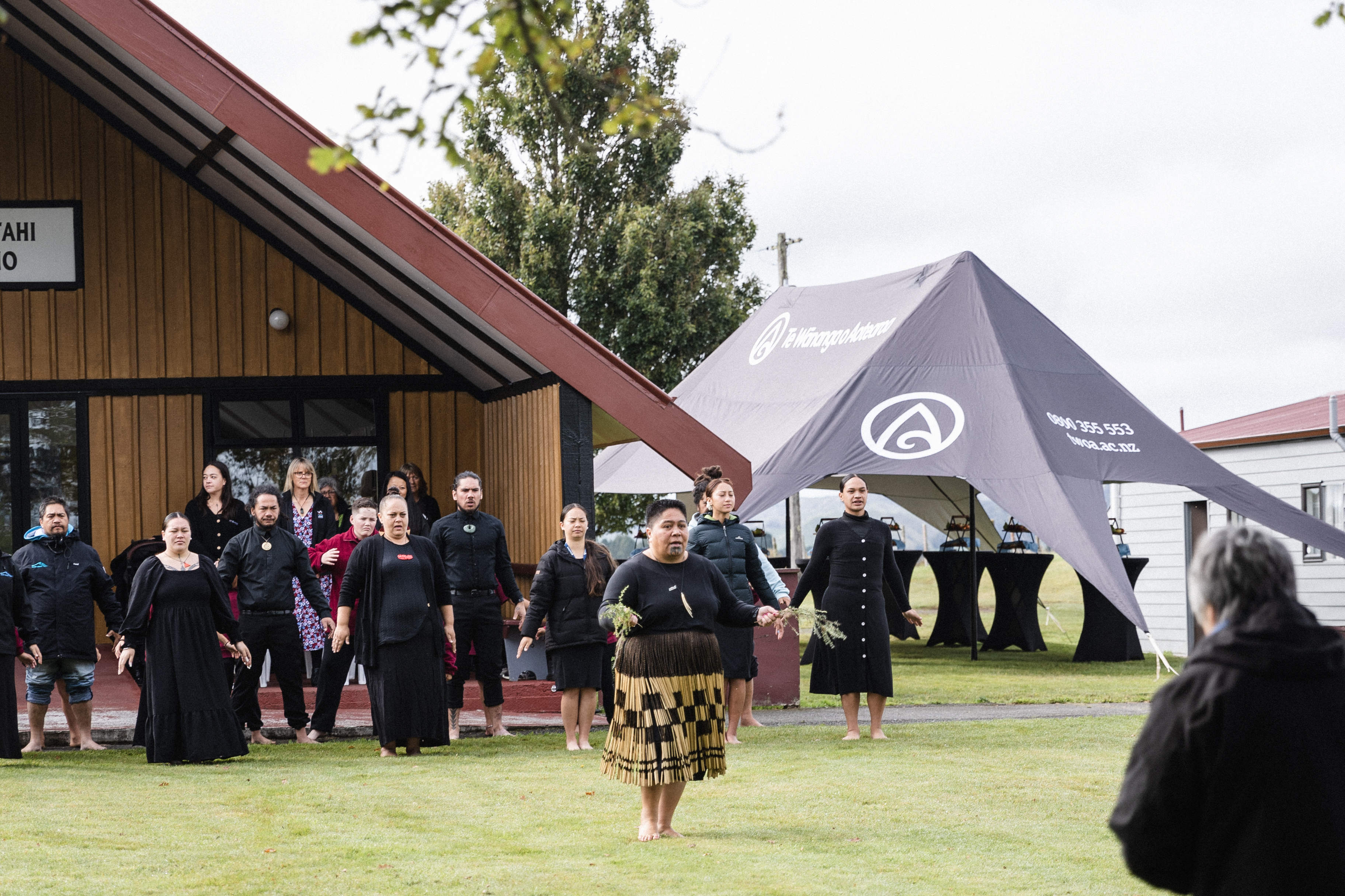 Beginning of powhiri at Tahia Ko Puanga launch - Visit Ruapehu.jpg