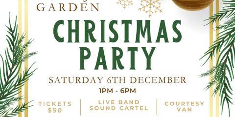 Bradley's Garden Christmas Party