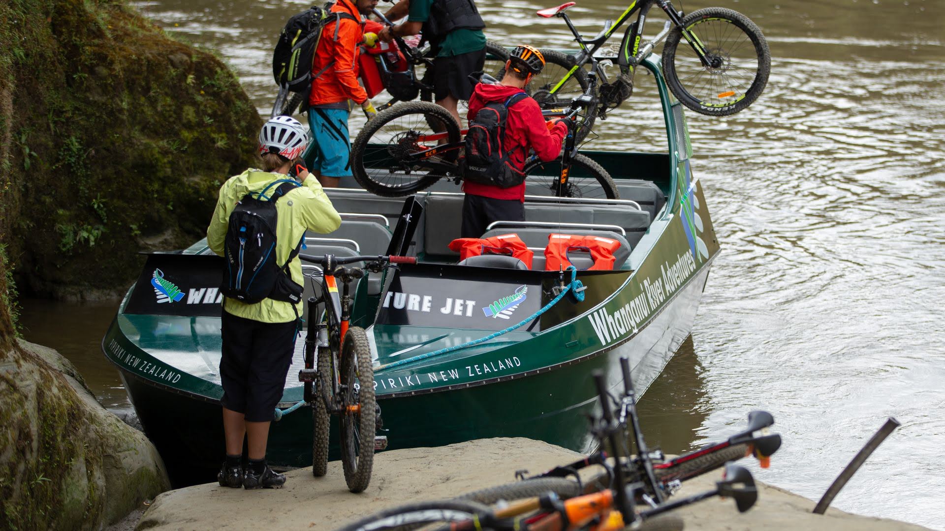Loading the Mountain Bikes onto a jetboat - Visit Ruapehu (1).jpg