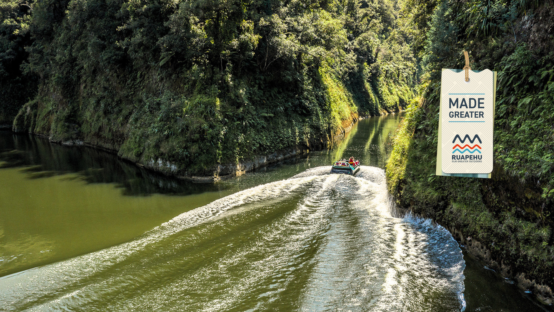 Made Greater Website Hero Whanganui River Jet Boat - Visit Ruapehu