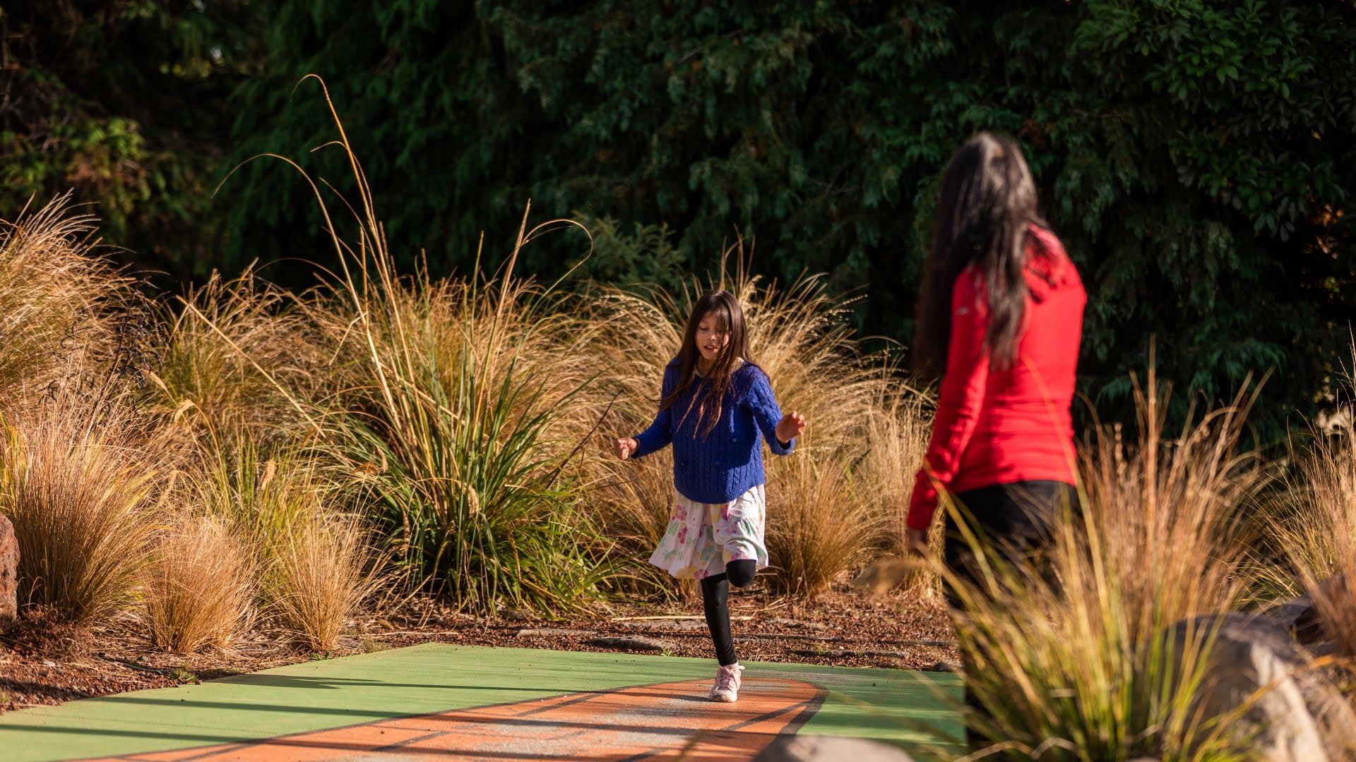 Mother and daughter playing at Ohakune Carrot Park - Visit Ruapehu.jpg