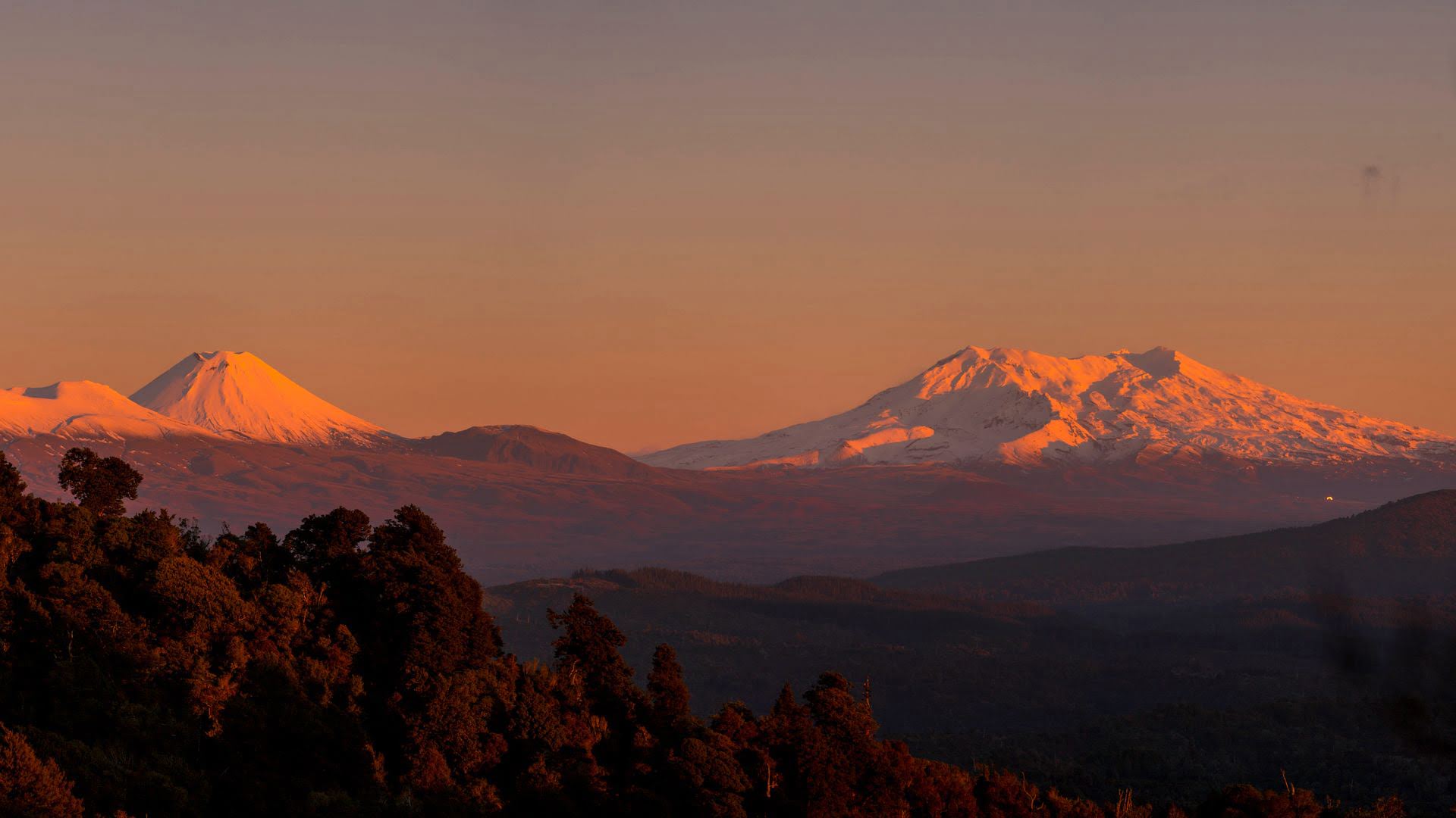 Ruapehu and Tongariro National Park At Sunset - Visit Ruapehu HB.jpg
