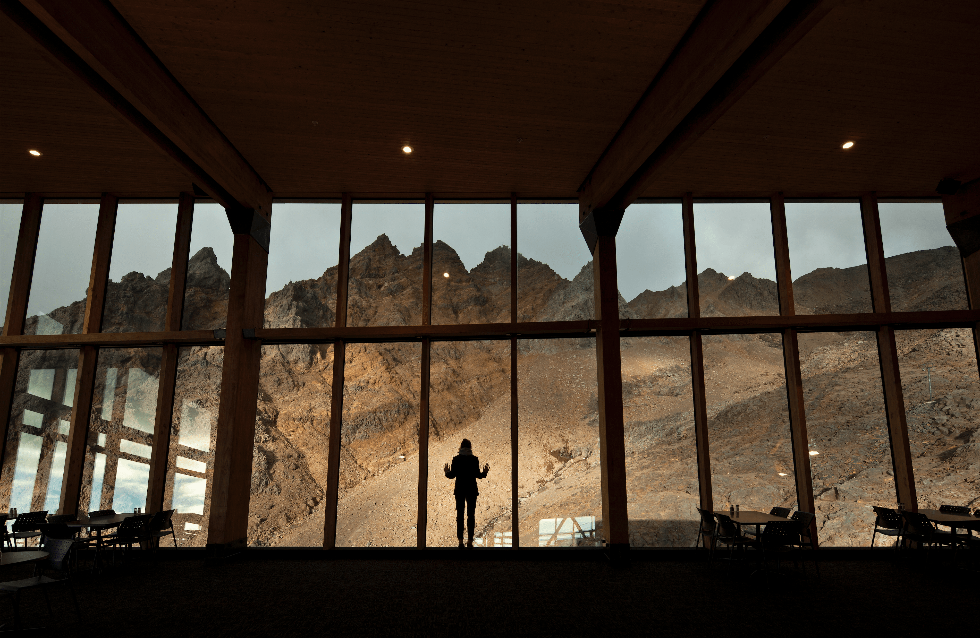 View from Knoll Ridge Chalet - Visit Ruapehu