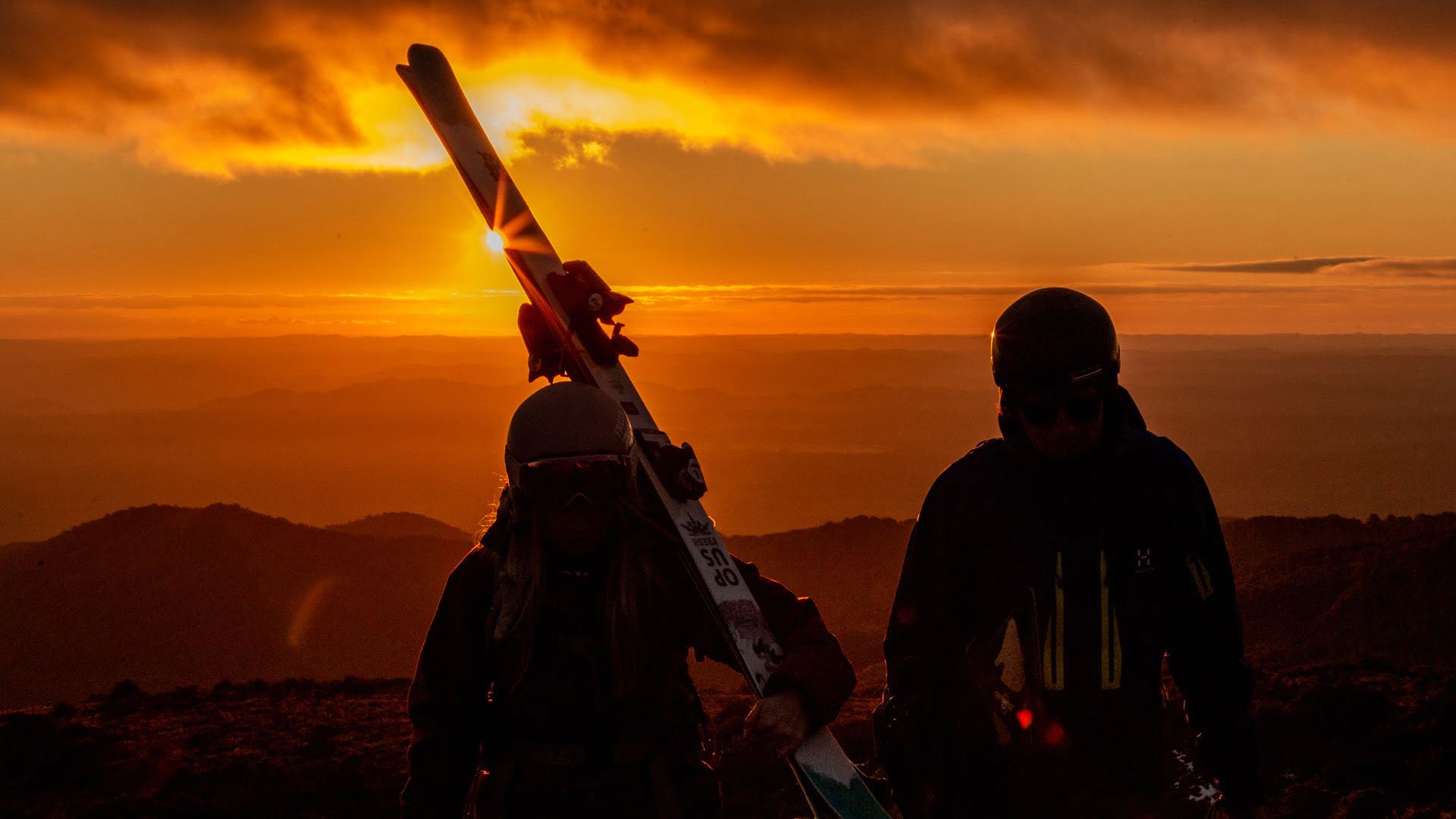 Walking away from Tūroa at sunset, Mt Ruapehu - Visit Ruapehu.jpg