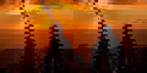 Walking away from Tūroa at sunset, Mt Ruapehu - Visit Ruapehu.jpg